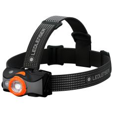 Lanterna de cabeça Ledlenser MH7 600 lúmens preto/laranja recarregável